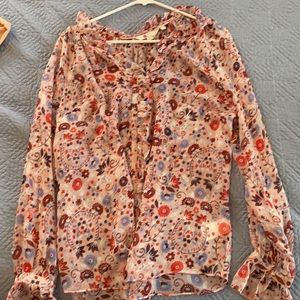 100% silk tunic blouse by Boden